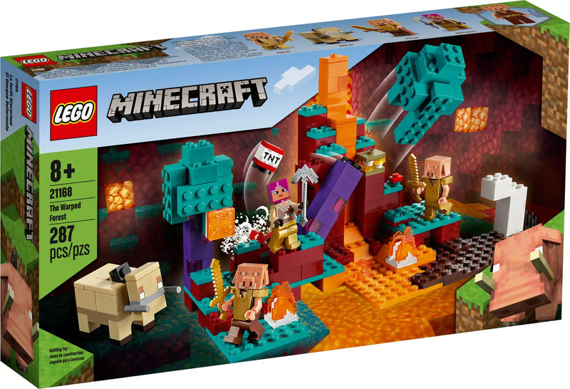 LEGO Minecraft The Warped Forest (Limited Edition - NEW - 2021) - 21168