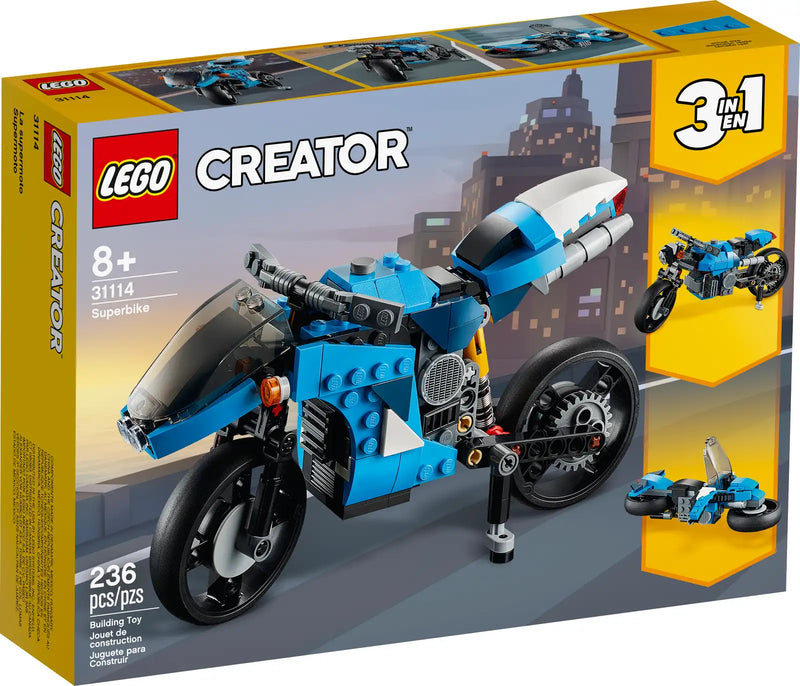 LEGO Creator 3in1 Superbike (Limited Edition - NEW 2021) - 31114