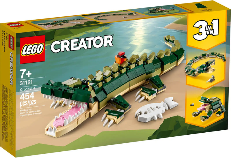 LEGO Creator 3in1 Crocodile (Limited Edition - NEW - 2021) - 31121