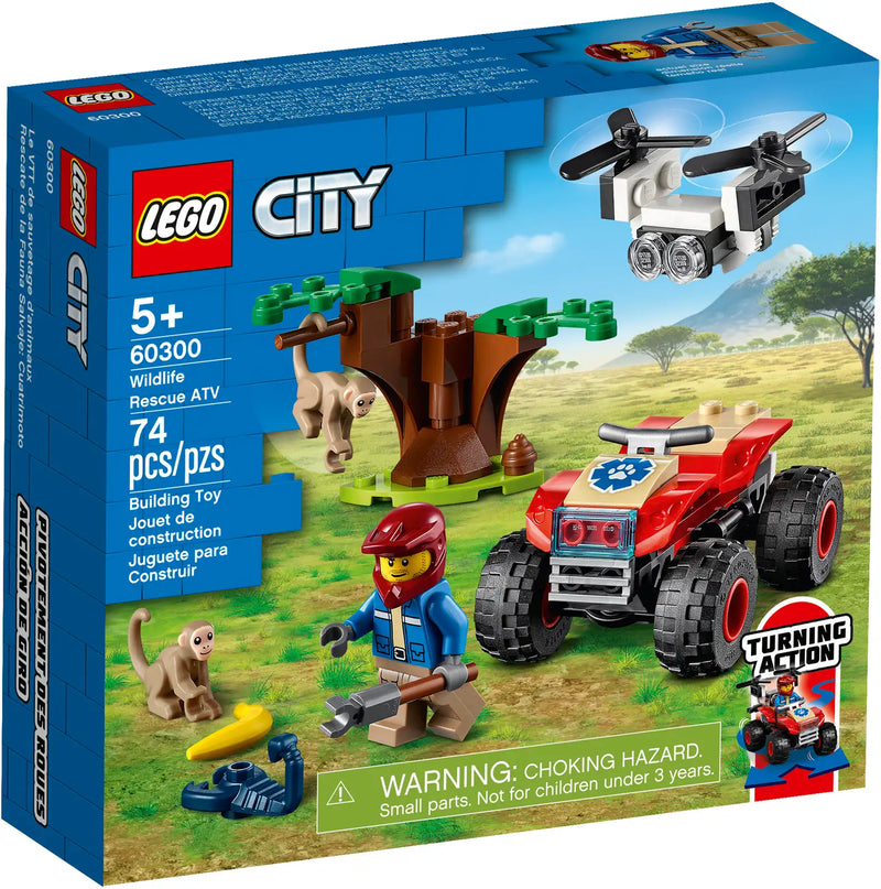 LEGO CIty Wildlife Rescue ATV (Limited Edition - NEW 2021) - 60300