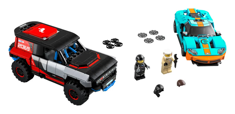 LEGO Speed Champions Ford GT Heritage Edition and Bronco R set (Limited Edition - NEW 2021) - 76905