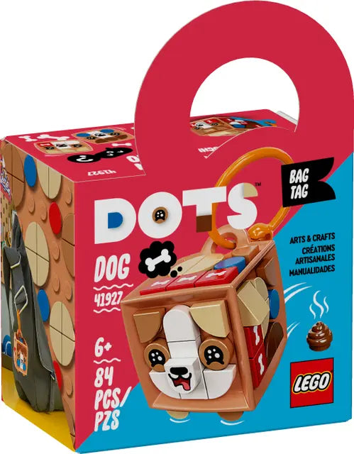 LEGO DOTS Bag Tag - Dog (Limited Edition - NEW - 2021) - 41927