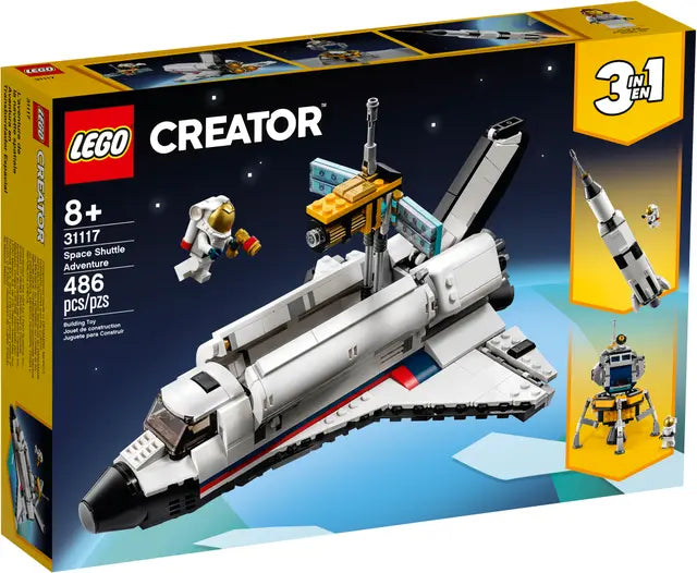 LEGO Creator 3in1 Space Shuttle Adventure (Limited Edition - NEW 2021) - 31117