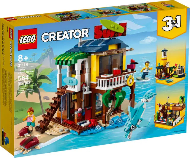 LEGO Creator 3in1 Surfer Beach House (Limited Edition - NEW 2021) - 31118