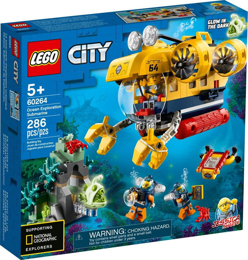 LEGO City Ocean Exploration Submarine (Limited Edition - NEW 2020) - 60264